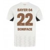 Bayer Leverkusen Victor Boniface #22 Bortedrakt 2024-25 Kortermet